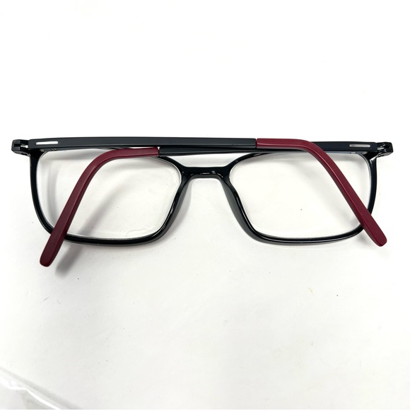 VIVID EYEWEAR VIVID 2014 TEXTURE ACETATE EYEGLASS Black 53-16-140 - Picture 9 of 9